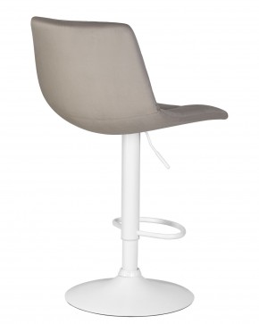 Стул барный DOBRIN TAILOR WHITE, серый велюр (MJ9-75) в Игриме - igrim.ok-mebel.com | фото 4