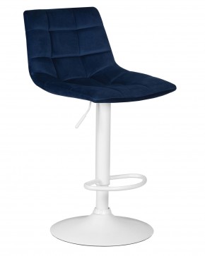 Стул барный DOBRIN TAILOR WHITE, синий велюр (MJ9-117) в Игриме - igrim.ok-mebel.com | фото 2