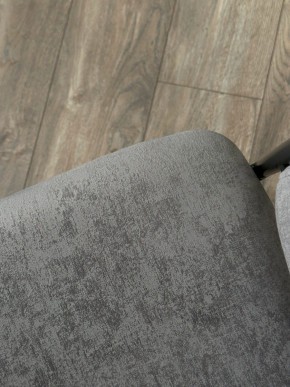 Стул ДИЛЛ, цвет RAIN 17 серый, велюр / черный каркас М-City в Игриме - igrim.ok-mebel.com | фото 5