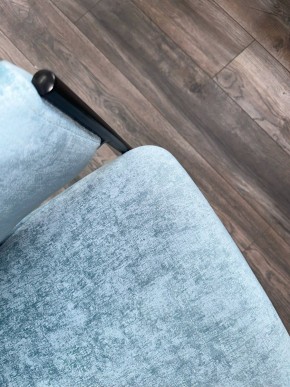 Стул ДИЛЛ, цвет RAIN 7 бриз, велюр / черный каркас М-City в Игриме - igrim.ok-mebel.com | фото 4