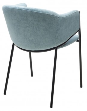 Стул ДИЛЛ, цвет RAIN 7 бриз, велюр / черный каркас М-City в Игриме - igrim.ok-mebel.com | фото 8
