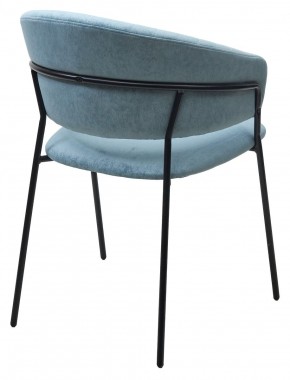 Стул ГЕММА, цвет RAIN 7 breeze, велюр / черный каркас М-City в Игриме - igrim.ok-mebel.com | фото 5