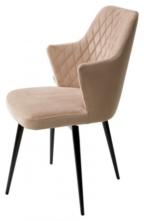 Стул HERMAN 360 град. БЕЖЕВЫЙ #5, велюр / черный каркас М-City в Игриме - igrim.ok-mebel.com | фото 6