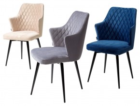 Стул HERMAN 360 град. БЕЖЕВЫЙ #5, велюр / черный каркас М-City в Игриме - igrim.ok-mebel.com | фото 7