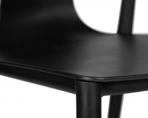 Стул обеденный DOBRIN ADAM, черный в Игриме - igrim.ok-mebel.com | фото