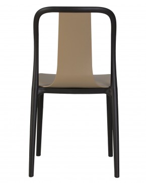 Стул обеденный DOBRIN ADAM, черный/бежевый в Игриме - igrim.ok-mebel.com | фото 5