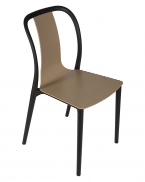 Стул обеденный DOBRIN ADAM, черный/бежевый в Игриме - igrim.ok-mebel.com | фото 7
