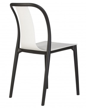 Стул обеденный DOBRIN ADAM, черный/белый в Игриме - igrim.ok-mebel.com | фото 4