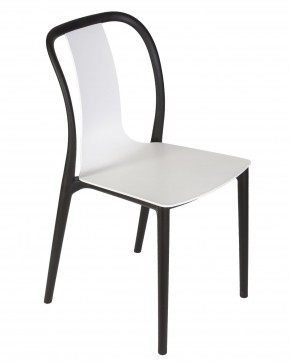 Стул обеденный DOBRIN ADAM, черный/белый в Игриме - igrim.ok-mebel.com | фото 7