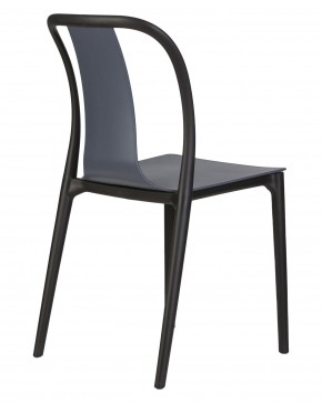 Стул обеденный DOBRIN ADAM, черный/серо-голубой в Игриме - igrim.ok-mebel.com | фото 4