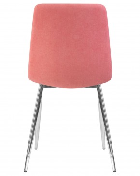 Стул обеденный DOBRIN ALEX, хром ножки, розовая ткань (UF860-05B) в Игриме - igrim.ok-mebel.com | фото 5