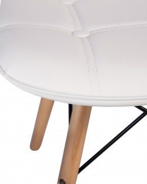 Стул обеденный DOBRIN BENNET, ножки светлый бук, белый в Игриме - igrim.ok-mebel.com | фото 8