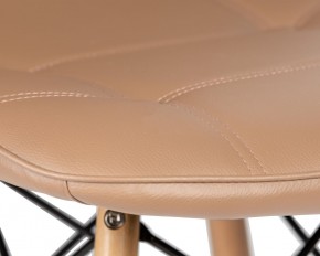 Стул обеденный DOBRIN BENNET, ножки светлый бук, коричневый в Игриме - igrim.ok-mebel.com | фото 7