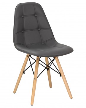 Стул обеденный DOBRIN BENNET, ножки светлый бук, серый  в Игриме - igrim.ok-mebel.com | фото