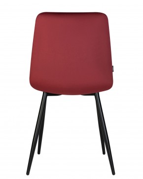 Стул обеденный DOBRIN CHILLY, Бордовый Holland 47, основание черный в Игриме - igrim.ok-mebel.com | фото 7