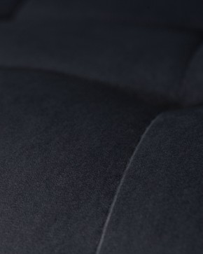 Стул обеденный DOBRIN CHILLY, Черный Holland 75, основание черное в Игриме - igrim.ok-mebel.com | фото 2