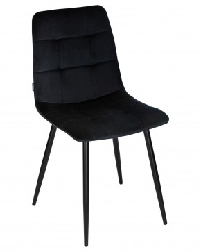 Стул обеденный DOBRIN CHILLY, Черный Holland 75, основание черное в Игриме - igrim.ok-mebel.com | фото 8