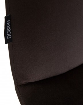 Стул обеденный DOBRIN CHILLY, Эспрессо Holland 74, основание черное в Игриме - igrim.ok-mebel.com | фото 10