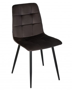 Стул обеденный DOBRIN CHILLY, Эспрессо Holland 74, основание черное в Игриме - igrim.ok-mebel.com | фото 8