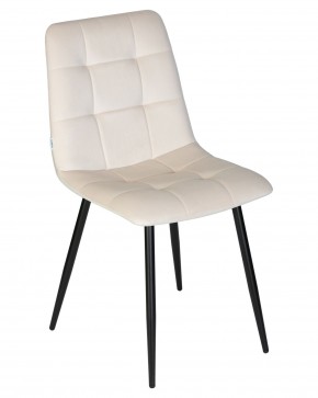 Стул обеденный DOBRIN CHILLY, Кремовый Holland 05, основание черное в Игриме - igrim.ok-mebel.com | фото 8