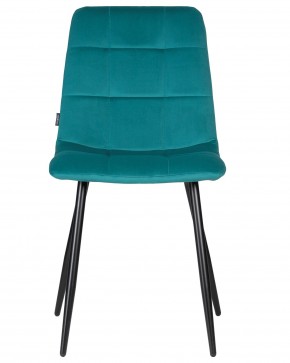 Стул обеденный DOBRIN CHILLY, Морской волны Holland 56, основание черное в Игриме - igrim.ok-mebel.com | фото 6