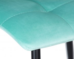 Стул обеденный DOBRIN CHILLY, Мятный Holland 50, основание черное в Игриме - igrim.ok-mebel.com | фото 8