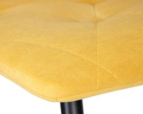 Стул обеденный DOBRIN CHILLY ROMBO, Горчичный Simple 15, основание черное в Игриме - igrim.ok-mebel.com | фото 8