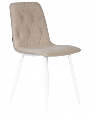 Стул обеденный DOBRIN CHILLY ROMBO, Капучино Simple 05, основание белый в Игриме - igrim.ok-mebel.com | фото 2