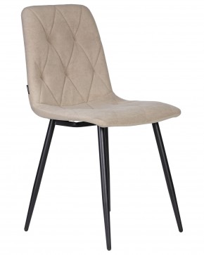 Стул обеденный DOBRIN CHILLY ROMBO, Капучино Simple 05, основание черное в Игриме - igrim.ok-mebel.com | фото 2