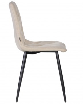 Стул обеденный DOBRIN CHILLY ROMBO, Капучино Simple 05, основание черное в Игриме - igrim.ok-mebel.com | фото 3