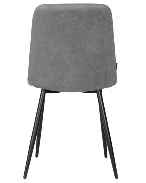 Стул обеденный DOBRIN CHILLY ROMBO, Серый Simple 33, основание черное в Игриме - igrim.ok-mebel.com | фото 5