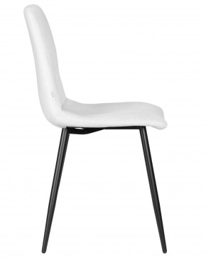 Стул обеденный DOBRIN CHILLY ROMBO, Светло-серый Simple 29, основание черный в Игриме - igrim.ok-mebel.com | фото 3