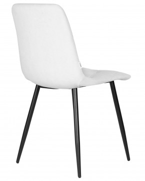 Стул обеденный DOBRIN CHILLY ROMBO, Светло-серый Simple 29, основание черный в Игриме - igrim.ok-mebel.com | фото 4