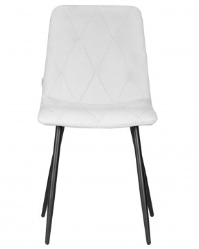 Стул обеденный DOBRIN CHILLY ROMBO, Светло-серый Simple 29, основание черный в Игриме - igrim.ok-mebel.com | фото 6