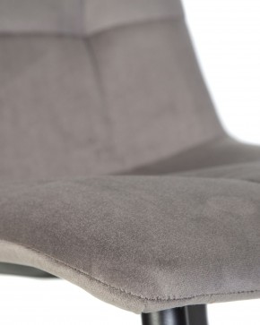 Стул обеденный DOBRIN CHILLY, Темно-серый Holland 18, основание черное в Игриме - igrim.ok-mebel.com | фото 8