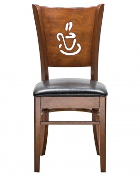 Стул обеденный DOBRIN JERRY, шоколад, чёрный в Игриме - igrim.ok-mebel.com | фото 4