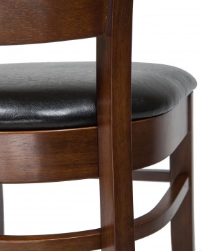Стул обеденный DOBRIN JERRY, шоколад, чёрный в Игриме - igrim.ok-mebel.com | фото 6