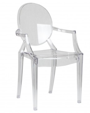 Стул обеденный DOBRIN LOUIS GHOST, цвет прозрачный в Игриме - igrim.ok-mebel.com | фото