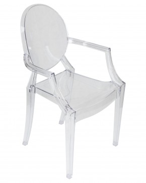 Стул обеденный DOBRIN LOUIS GHOST, цвет прозрачный в Игриме - igrim.ok-mebel.com | фото 8