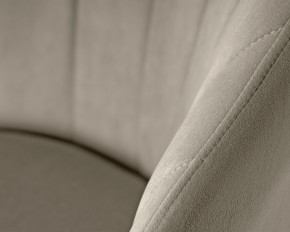 Стул обеденный DOBRIN NAOMI, ЭМАЛЬ ЧЕРНЫЙ МУАР велюр Catania Cocoa в Игриме - igrim.ok-mebel.com | фото 10