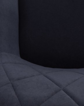 Стул обеденный DOBRIN ROBY, ЭМАЛЬ ЧЕРНЫЙ МУАР велюр Catania Dark Blue в Игриме - igrim.ok-mebel.com | фото 11