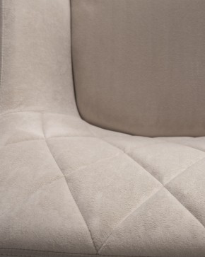 Стул обеденный DOBRIN ROBY, ЭМАЛЬ ЧЕРНЫЙ МУАР велюр Catania Humus в Игриме - igrim.ok-mebel.com | фото 12