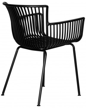 Стул обеденный DOBRIN ROSS, черный (B-03) без подушки в Игриме - igrim.ok-mebel.com | фото 4
