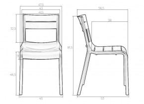 Стул обеденный DOBRIN TIM, черный (B-03) в Игриме - igrim.ok-mebel.com | фото 9