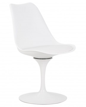 Стул обеденный DOBRIN TULIP, белое основание, цвет белый (W-02) в Игриме - igrim.ok-mebel.com | фото 2