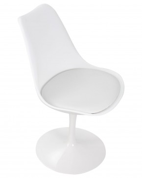 Стул обеденный DOBRIN TULIP, белое основание, цвет белый (W-02) в Игриме - igrim.ok-mebel.com | фото 7