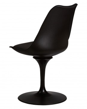 Стул обеденный DOBRIN TULIP, черное основание, цвет черный (B-03) в Игриме - igrim.ok-mebel.com | фото 4