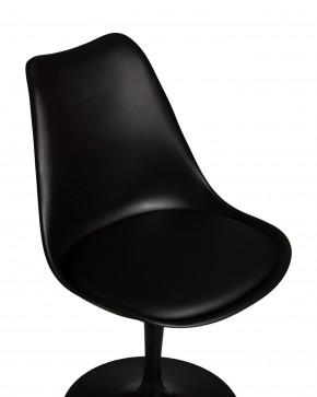 Стул обеденный DOBRIN TULIP, черное основание, цвет черный (B-03) в Игриме - igrim.ok-mebel.com | фото 7