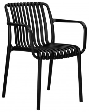 Стул обеденный DOBRIN WALTER ARM, черный (B-03) в Игриме - igrim.ok-mebel.com | фото