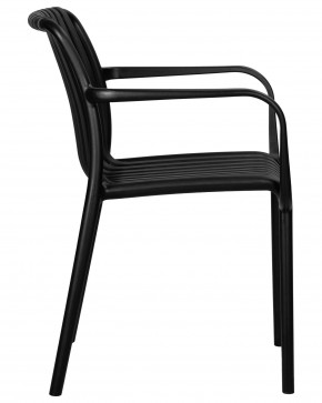 Стул обеденный DOBRIN WALTER ARM, черный (B-03) в Игриме - igrim.ok-mebel.com | фото 3